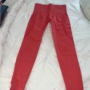 NVGTN red apple leggings 10/10 condition